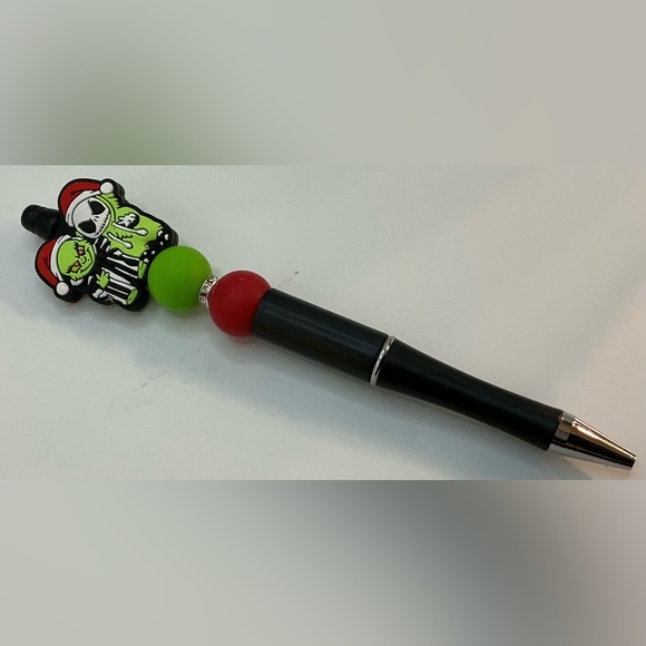 Handmade Other - GRINCH & JACK INSPIRED PEN MULTI COLOR GIFTS ADULTS KIDS CHRISTMAS SANTA HAT